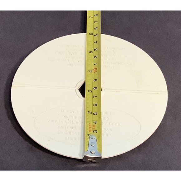 Black & Decker Quick N Easy Plus Food Processor Discharge Replacement Disc Part - Picture 7 of 7